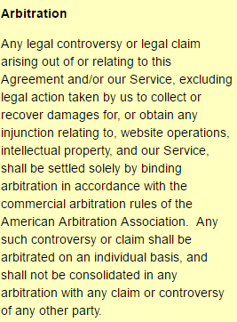 Arbitration
