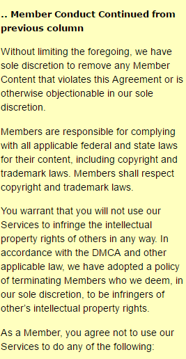 Conduct of Members Part 3