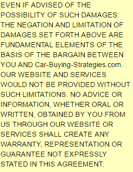 Disclaimer - Warranty Part 6