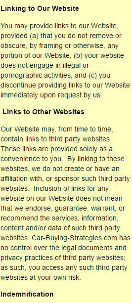 Linking to Our Website and Links to Other Websites