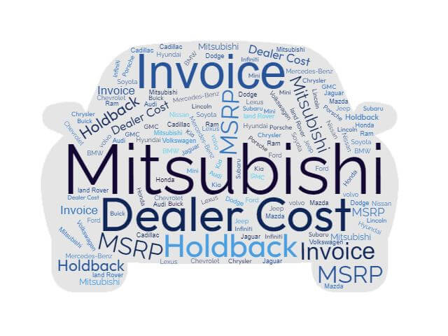Mitsubishi Prices: MSRP, Factory Invoice vs True Dealer Cost