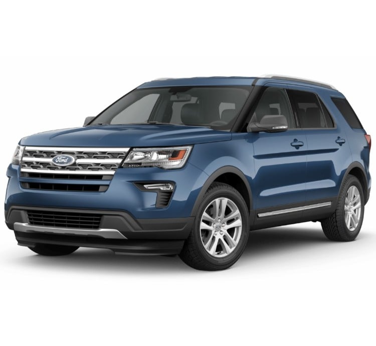 2019 Ford Explorer colors w/ Interior Exterior Options