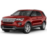 2019 Ford Explorer Silver Ruby Red Exterior Paint Color