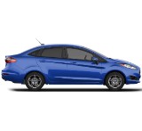 2019 Ford Fiesta Lightning Blue Exterior Paint Color