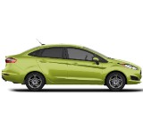 2019 Ford Fiesta Outrageous Green Exterior Paint Color