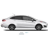 2019 Ford Fiesta Oxford White Exterior Paint Color