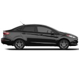 2019 Ford Fiesta Shadow Black Exterior Paint Color