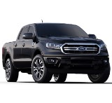 2019 Ford Ranger Shadow Black Exterior Paint Color