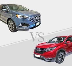 2019 Ford Edge vs Honda CR-V - Comparison.