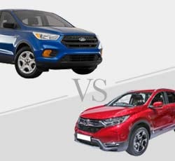 2019 Ford Escape vs Honda CR-V - Comparison.