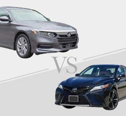 2019 Honda Accord vs Toyota Camry - Comparison.
