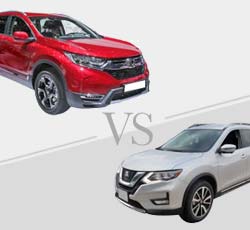 2019 Honda CR-V vs Nissan Rogue - Comparison.
