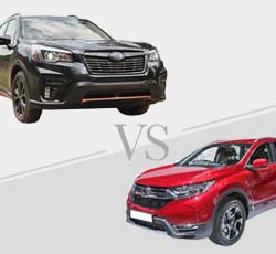 2019 Honda CR-V vs Subaru Forester - Comparison.