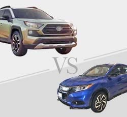 2019 Honda HR-V vs Toyota RAV4 - Comparison.