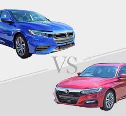 2019 Honda Insight vs Accord Hybrid - Comparison.