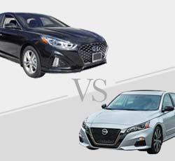 2019 Hyundai Sonata vs Nissan Altima - Comparison.