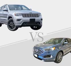 2019 Jeep Grand Cherokee vs Ford Edge - Comparison.
