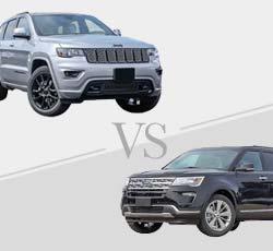2019 Jeep Grand Cherokee vs Ford Explorer - Comparison.