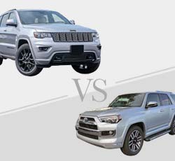 2019 Jeep Grand Cherokee vs Toyota 4Runner - Comparison.