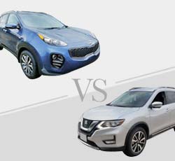 2019 Kia Sportage vs Nissan Rogue - Comparison.