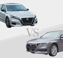 2019 Nissan Altima vs Honda Accord - Comparison.