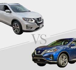 2019 Nissan Rogue vs Murano - Comparison.