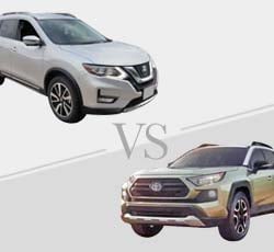 2019 Nissan Rogue vs Toyota Rav4 - Comparison.