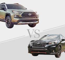 2019 Subaru Forester vs Toyota RAV4 - Comparison.