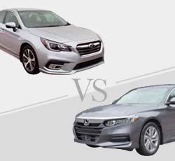 2019 Subaru Legacy vs Honda Accord - Comparison.