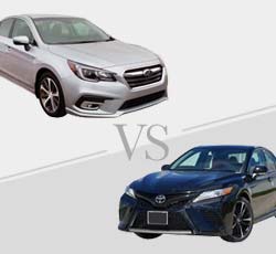 2019 Subaru Legacy vs Toyota Camry - Comparison.