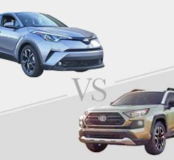 2019 Toyota C-HR vs RAV4 - Comparison.