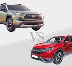 2019 Toyota RAV4 vs Honda CR-V - Comparison.