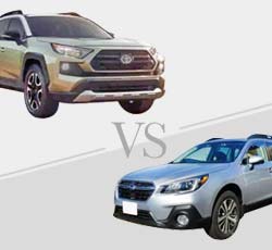 2019 Toyota RAV4 vs Subaru Outback - Comparison.