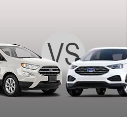 2020 Ford EcoSport vs Escape