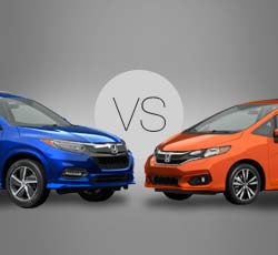 2020 Honda HR-V vs Fit