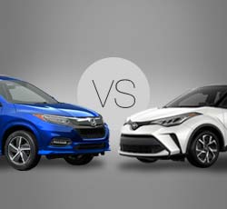 2020 Honda HR-V vs Toyota C-HR
