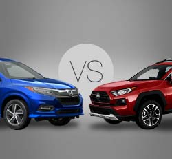 2020 Honda HR-V vs Toyota RAV4