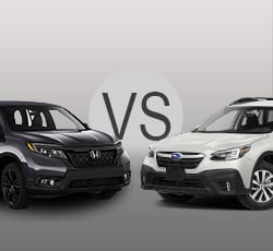 2020 Honda Passport vs Subaru Outback