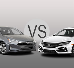 2020 Hyundai Elantra vs Honda Civic
