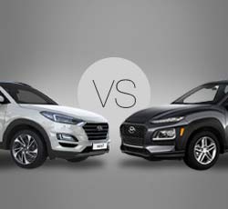 2020 Hyundai Tucson vs Kona