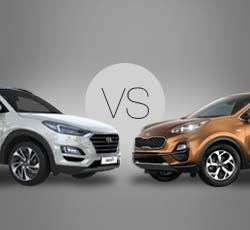 2020 Hyundai Tucson vs Kia Sportage