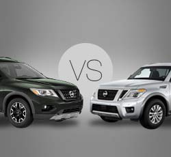 2020 Nissan Pathfinder vs Armada