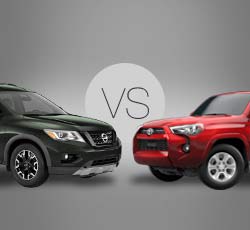 2020 Nissan Pathfinder vs Toyota 4Runner