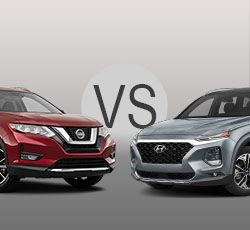 2020 Nissan Rogue vs Hyundai Santa Fe