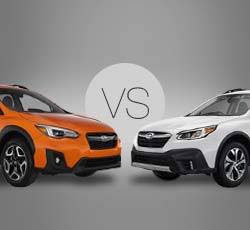 2020 Subaru Crosstrek vs Outback