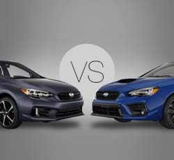 2020 Subaru Impreza vs WRX