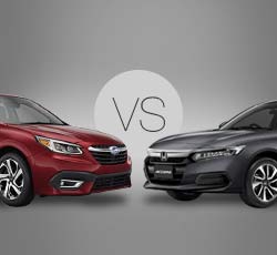 2020 Subaru Legacy vs Honda Accord