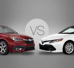 2020 Subaru Legacy vs Toyota Camry