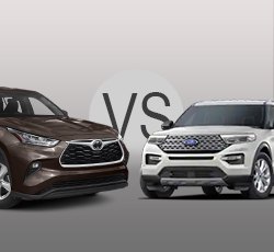 2020 Toyota Highlander vs Ford Explorer