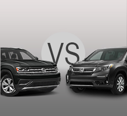 2020 Volkswagen Atlas vs Honda Pilot